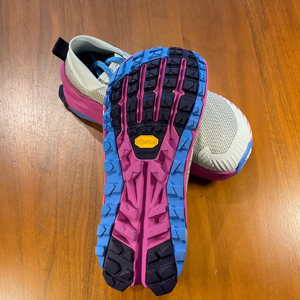 Altra Olympus 275 Women’s Gray, Pink & Blue Trail Running Shoes - Picture 4 of 4